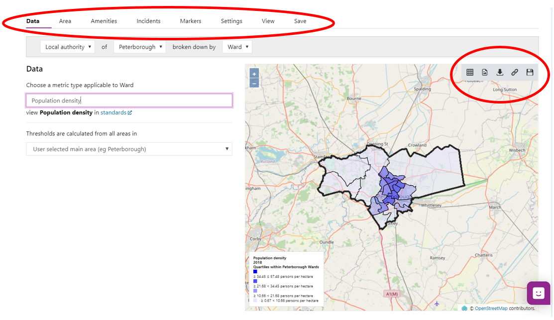 Screenshot of 'Map' creation showing the first step open and showing additional steps to go through.