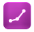 Line chart icon